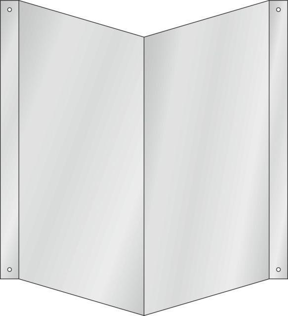 Produktbild Promat Nasenschild Wandmontage für vier Symbole