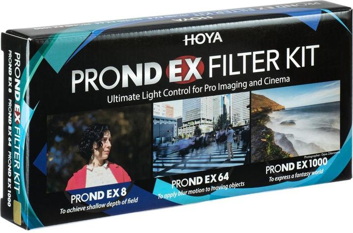 Immagine prodotto Hoya PRO ND EX Filter Kit 8/64/1000 (62 mm, Filtri grigi, 62 mm)