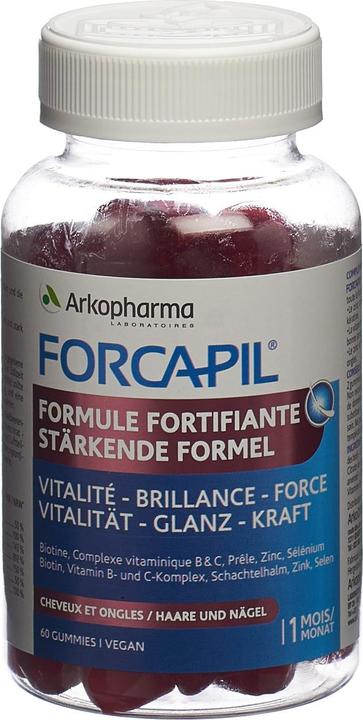 Produktbild Arkopharma Forcapil Gummies Haare und Nägel (60 Stück, Gummies, 192 g)