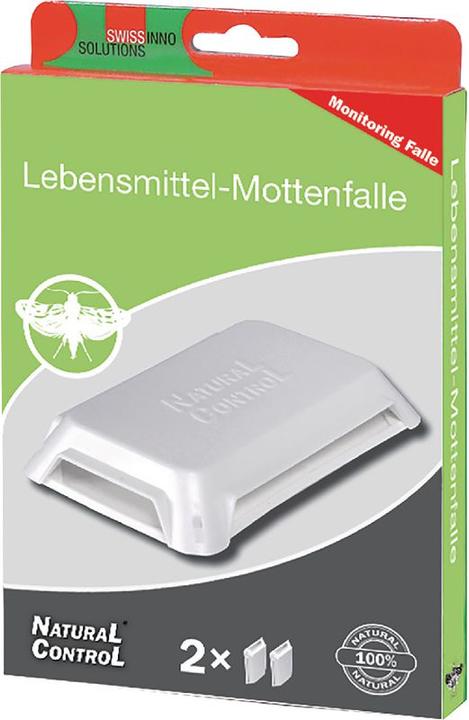Produktbild Swissinno Lebensmittelmottenfalle 2er inkl. Pheromon-Lockstoff