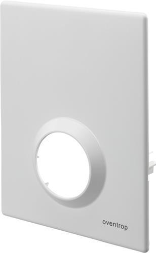 Image du produit Oventrop GmbH & Co. KG Plaque de recouvrement pour Unibox boîte murale encastrable 57mm blanc