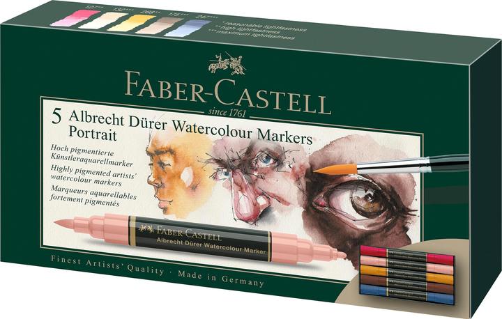 Immagine prodotto Faber-Castell Albrecht Dürer (Colore pelle, 5 x)