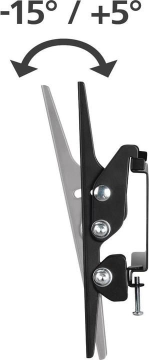 Image du produit Hama Support TV mural, inclinable, 117 cm (46") jusqu'à 25 kg (Mur, 46", 25 kg)