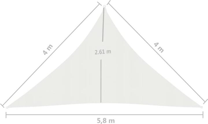 Actual product image VidaXL Wendy (400 x 400 x 580 cm)