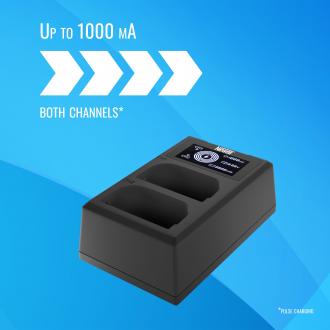 Productafbeelding Newell Cameralader FDL-USB-C Dubbelkanaals lader voor NP-W126 batterijen (Lader)
