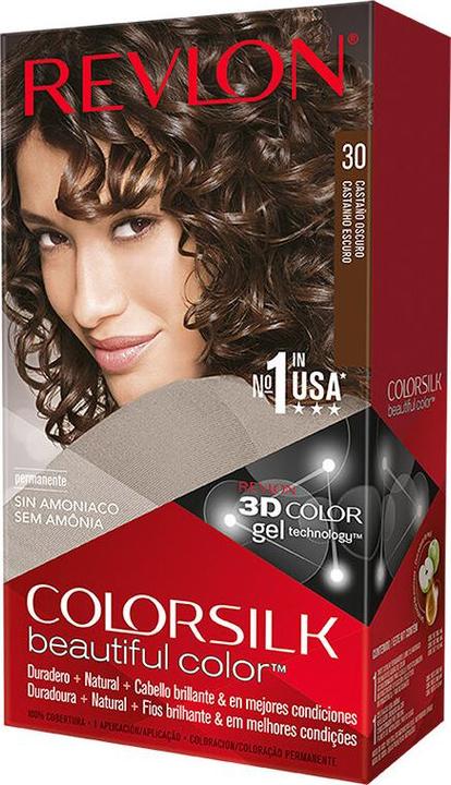 Image du produit Revlon Professional COLORSILK encre #30-castaño oscuro (30-castaño oscuro)