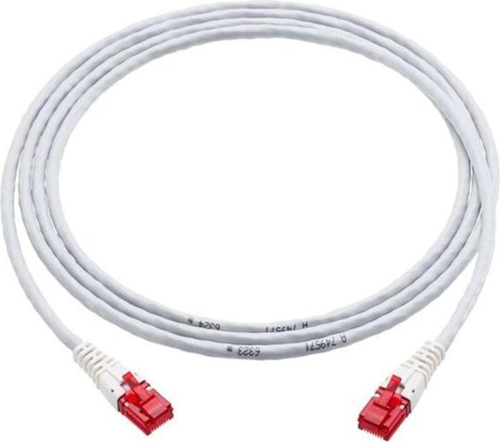 R&M Câble patch Cat 6A, U/UTP, 3 m, gris (U/FTP, CAT6, 3 m)