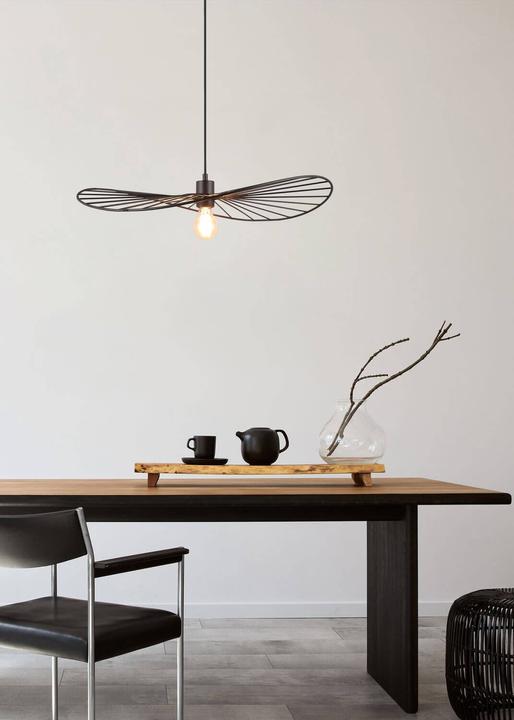 Produktbild Reality Chapeau Pendelleuchte E27 ⌀60cm Schwarz Matt (E27)