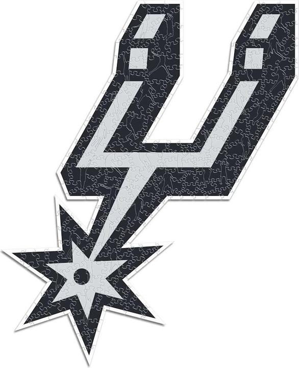 Produktbild Iconic NBA - San Antonio Spurs - Logo - Holz Puzzle Grösse M (270 Teile) (270 Teile)