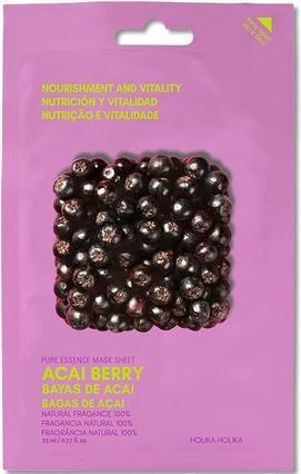 Image du produit Holika Holika Pure Essence Masque de feuille pour le visage Acai Berry 23ml (23 ml)