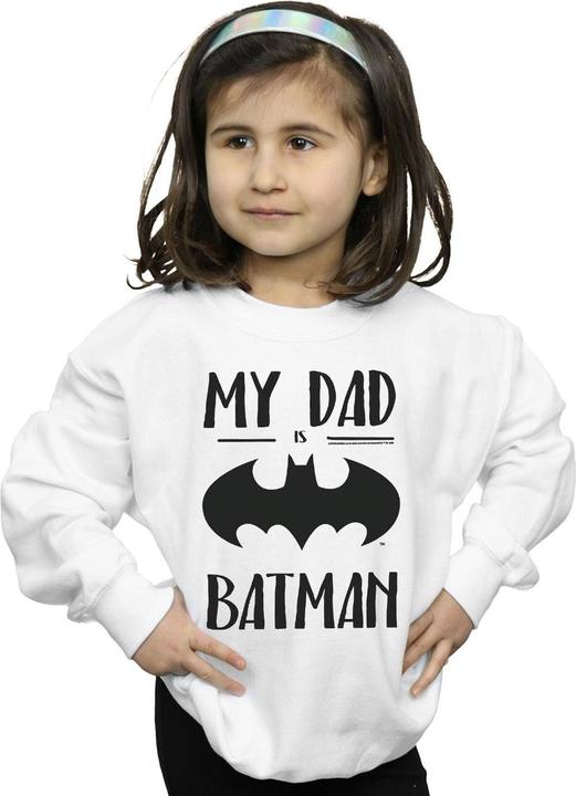 Image du produit - Sweat BATMAN MY DAD IS BATMAN - Fille (152, 158)