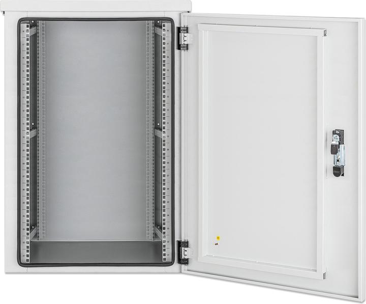 Intellinet Industrieller IP55 19" Wandverteiler mit integrierten Lüftern, 12 HE (12 HE, 19 Zoll Rack)