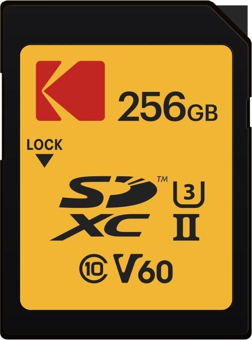 Produktbild Kodak SD 256GB UHS-II U3 V60 Ultra Pro (256 GB, SD, U3, UHS-II)
