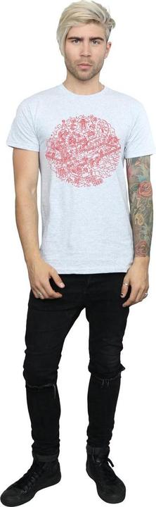 Produktbild Star Wars Christmas Death Star TShirt (XXL)