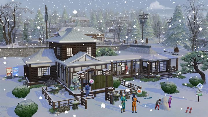 Produktbild Microsoft The Sims 4: Snowy Escape (Xbox One X, Xbox Series X, Xbox One S, Xbox Series S)