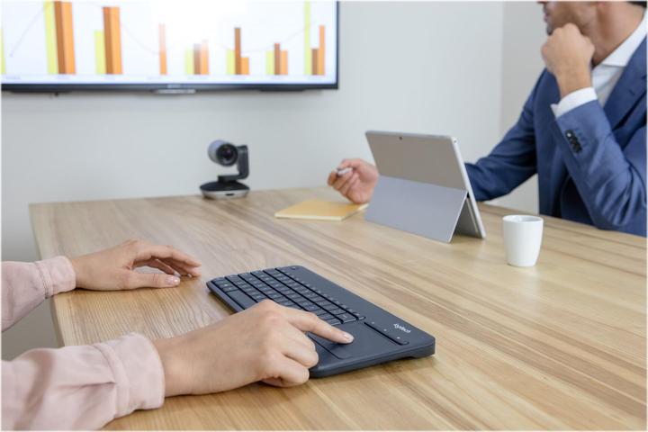 Produktbild Logitech K400 Plus (Eng. Int., Kabellos)
