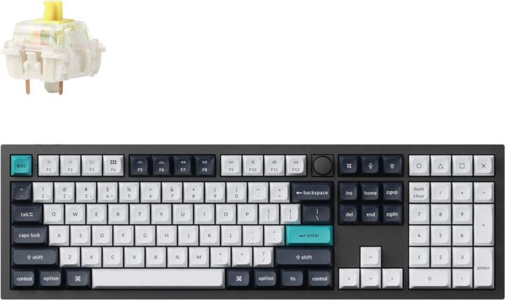 Image du produit Keychron Q6 Max (US, Filaire, Sans fil)