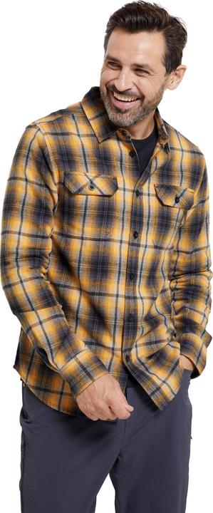 Actual product image Mountain Warehouse Mens Trace Flannel Long-Sleeved Shirt (XL)