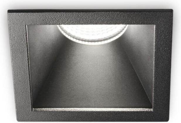 Actual product image Ideal lux GAME LED recessed light 11W black warm white 285436 (1000 lm)