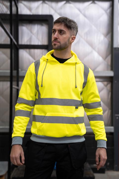 Actual product image Korntex Hi-Vis Hoodie (M)