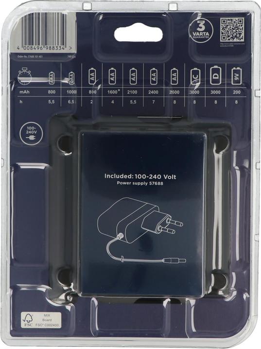 Actual product image Varta LCD Universal Charger+ (1 pcs., 9V Block, D, C, AA, AAA, Chargers without battery)