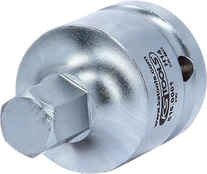 Immagine prodotto KS Tools presa esagonale da 3/4" per bit di potenza (14 mm)