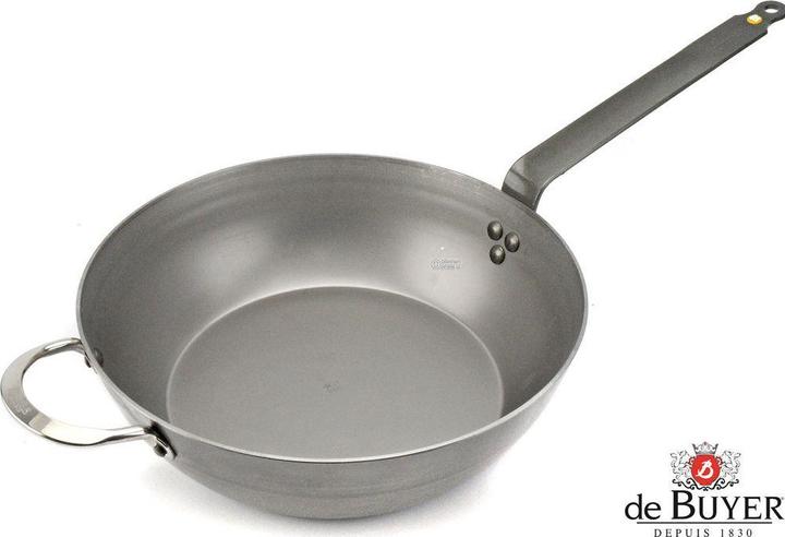 Actual product image de Buyer Mineral B Element (32 cm, Frying pan, Steel, Iron)