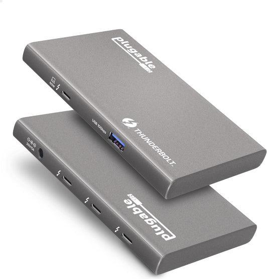 Image du produit Plugable Hub 5 ports 60W USB4 TBT4 (Thunderbolt, 4 Ports)