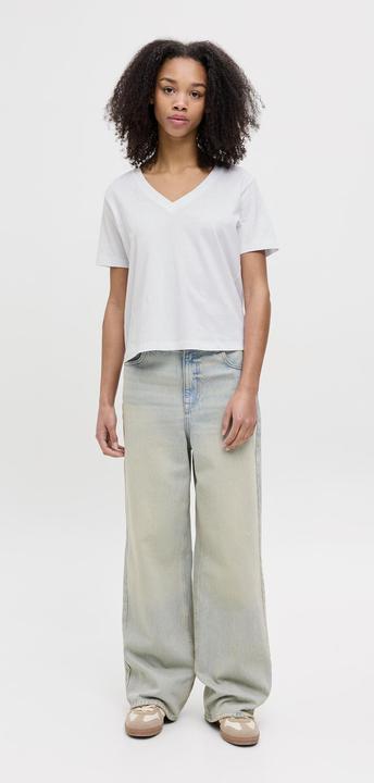 Actual product image JJXX Jxannie Reg Vneck Ss Tee Jrs Noos (S)