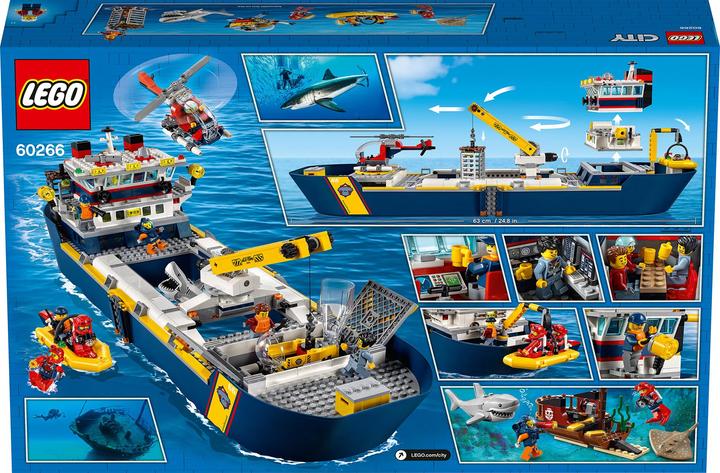 Actual product image LEGO Ocean Exploration Ship (60266, LEGO City)
