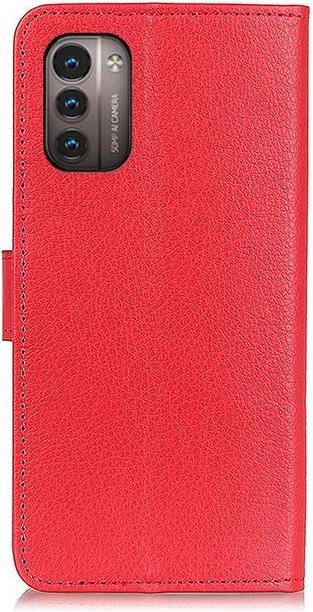 Actual product image MU Classic Litchi Leather Bookcover Series (Nokia G21, Nokia G11)