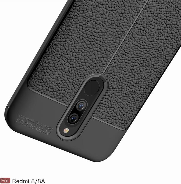 Produktbild Screenguard Xiaomi Redmi 8 Hülle Leather Design TPU Cover (Xiaomi Redmi 8)