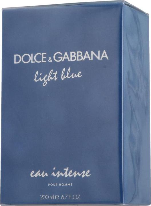 Actual product image Dolce & Gabbana Intense Pale Blue Water (Eau de parfum, 200 ml)
