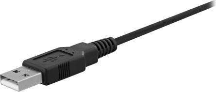 Actual product image T'nB Souris filaire fil ergonomique Ergo pour gaucher (Noir) (Cable)