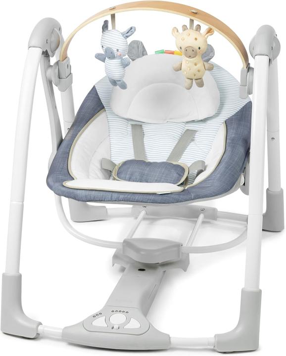 Ingenuity Swing 'n Go Babyschaukel & Babywippe mit Spielbogen