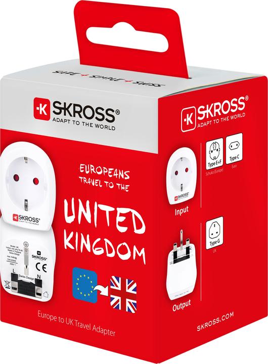 Image du produit Skross Adaptateur de voyage unique