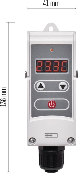 Produktbild Emos Anlege-Thermostat P5683, manuell