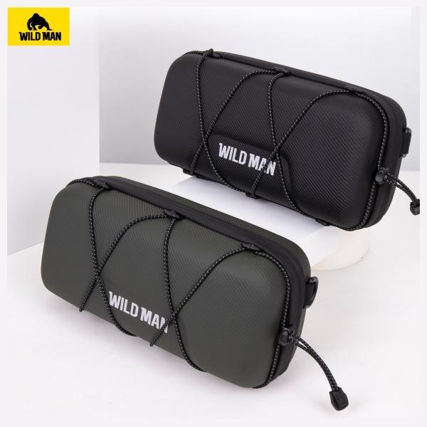 Actual product image Wildman Etui/uchwyt rowerowy GD8 sakwa na kierownicę zielone/green (Luggage carrier bag)
