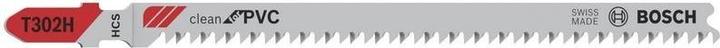 Image du produit Bosch Professional Zubehör Lame de scie sauteuse PRO Plastics PVC clean T302H, 132 mm, 5 pcs.