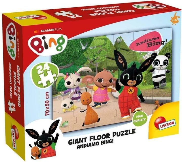 Lisciani Bing Giant Floor 24 - Andiamo Bing! (24 pieces)