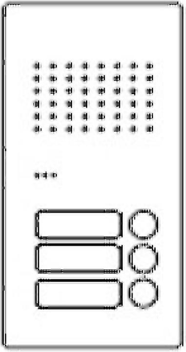 Actual product image Schneider Electric Electric door station Acero Pur 3WE