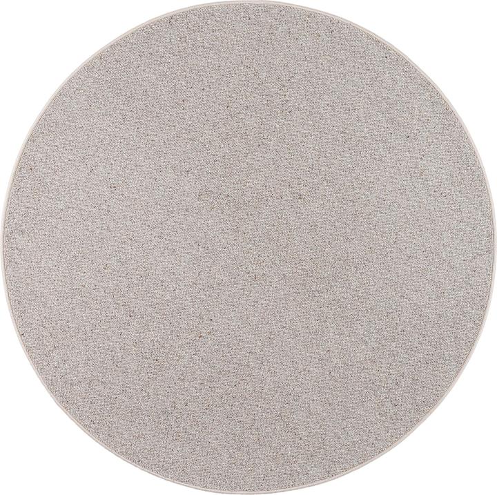 Produktbild Berber Natur Teppich Wolle Rund (100 x 100 cm)
