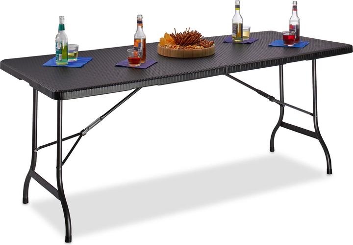 Actual product image Relaxdays garden table (178 cm)