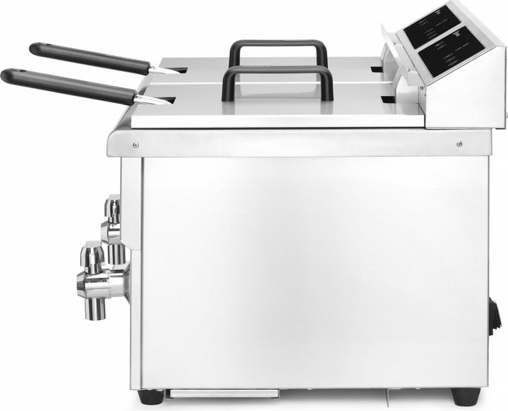 Actual product image Hendi Induction Fryer Kitchenline 2X8L