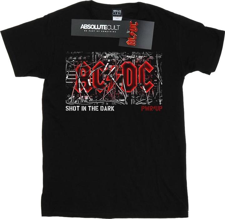 AC/DC PWR UP Cable Logo TShirt
