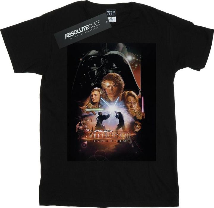Produktbild Star Wars Episode III Movie Poster TShirt (XXL)