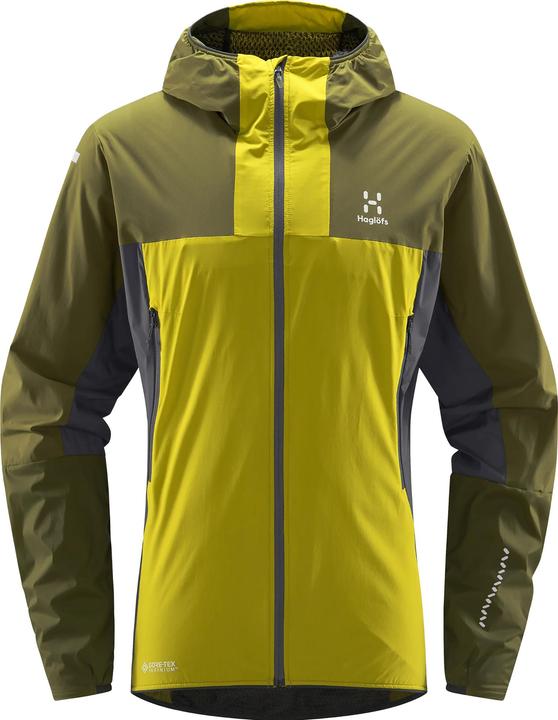 Actual product image Haglöfs L.I.M Alpha Hood Men Aurora/olive green (XL)