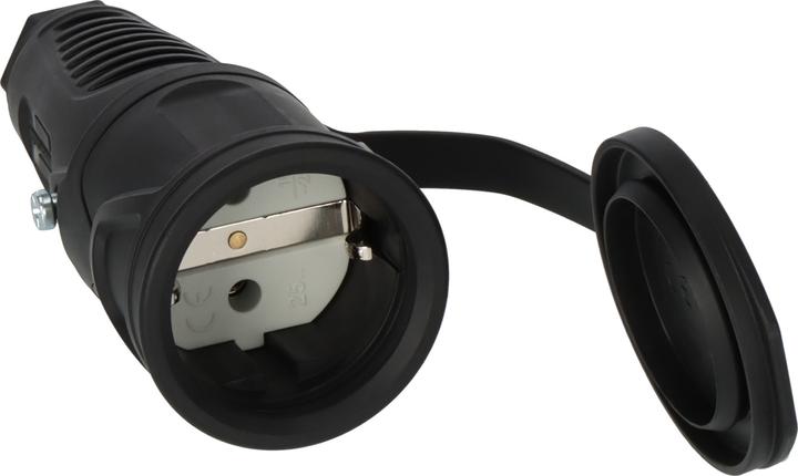 Actual product image Brennenstuhl 1082050020 Electrical mains plug type F Black