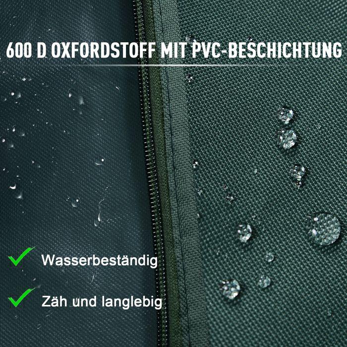 Produktbild Swisshandel24 Abdeckung Gartenschaukel Wasserfest Grün 205 x 124 x 164 cm