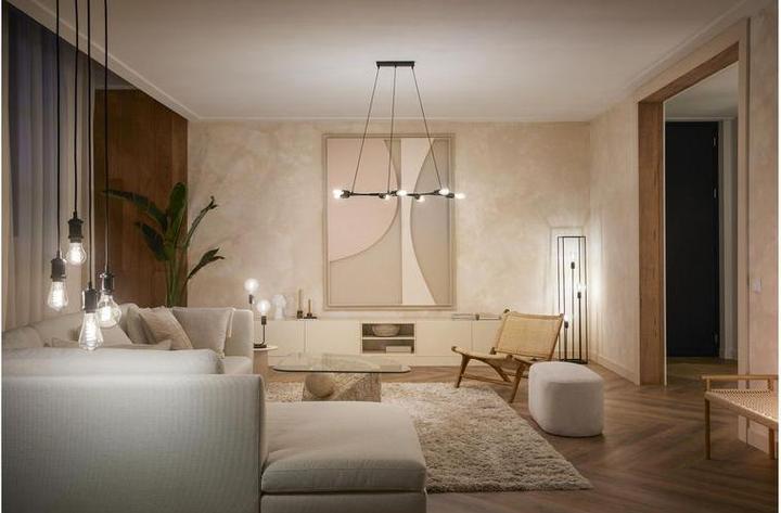 Produktbild Philips Hue Filament White Ambiance (E14, 4.60 W, 350 lm, 2 x, G)